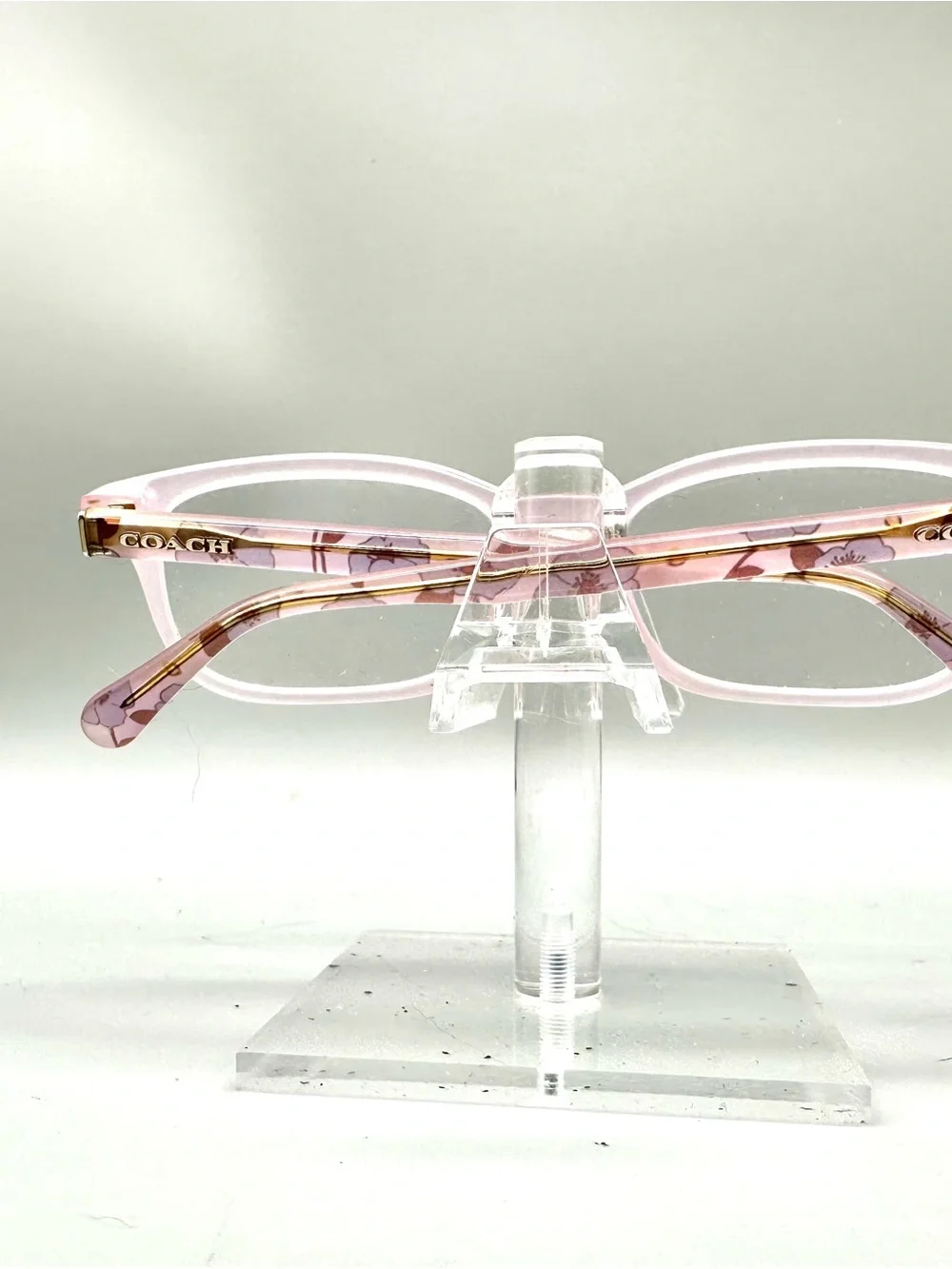 Coach HC 6174 Milky Purple Floral Eyeglass Frames Women 52-17-140 Rectangular